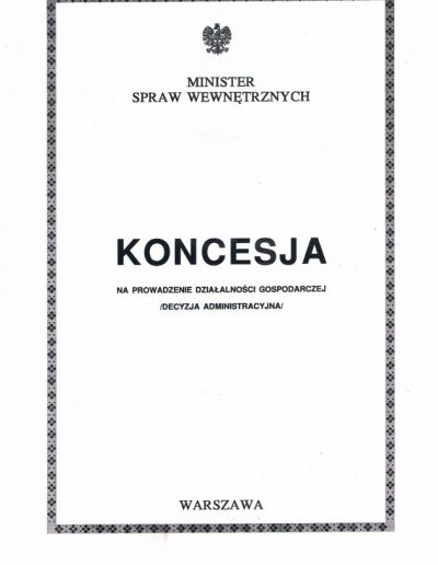 koncesja msw
